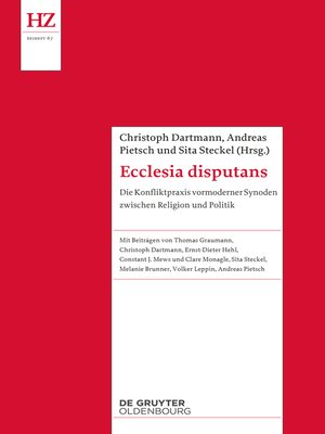 cover image of Ecclesia disputans
